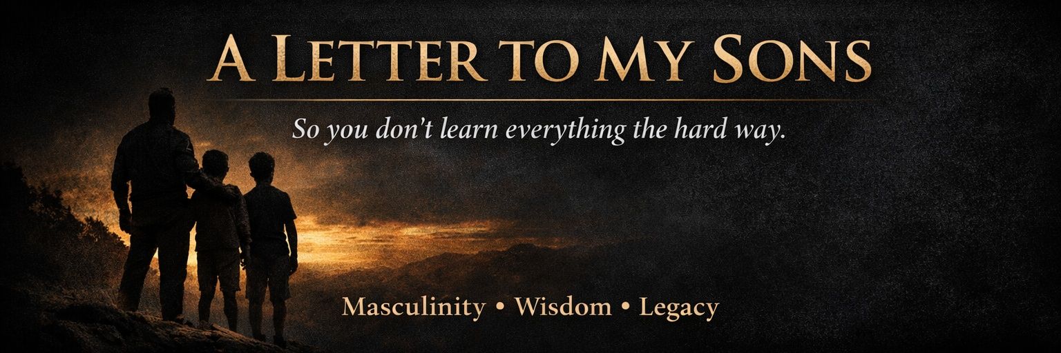 A Letter To My Sons's banner
