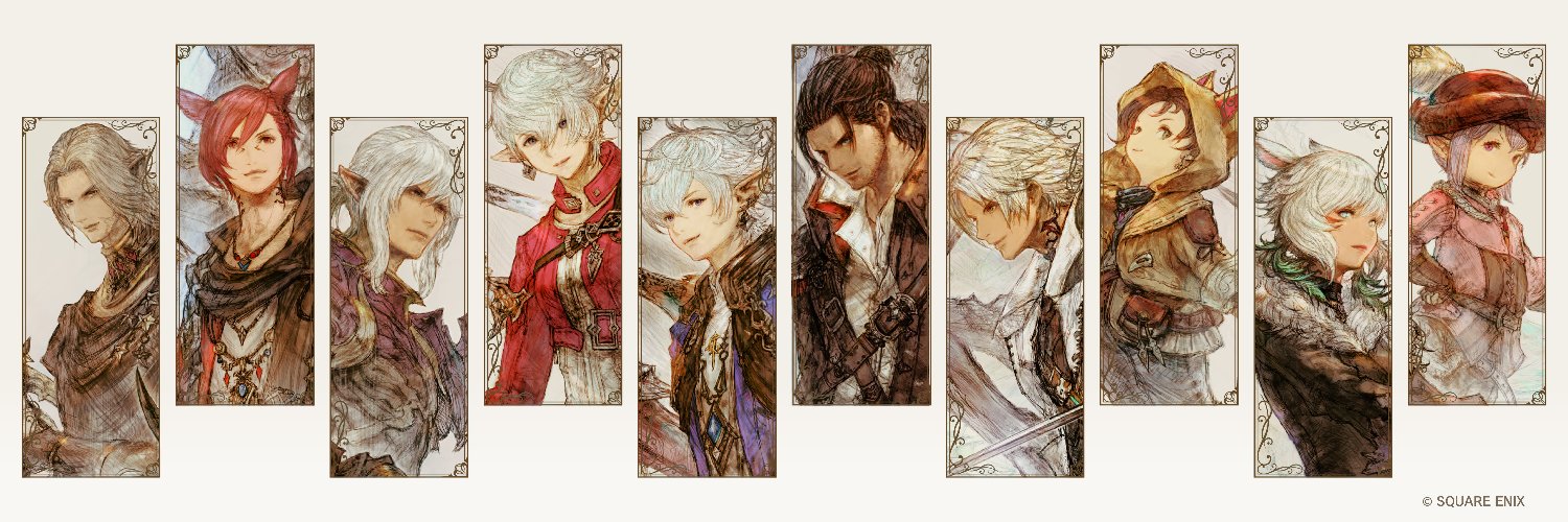 【公式】ファイナルファンタジーXIV（FF14） 光の戦士の軌跡展's banner