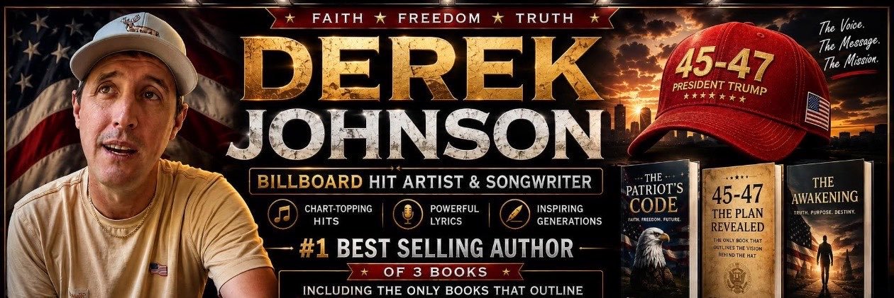 Derek Johnson 1776's banner