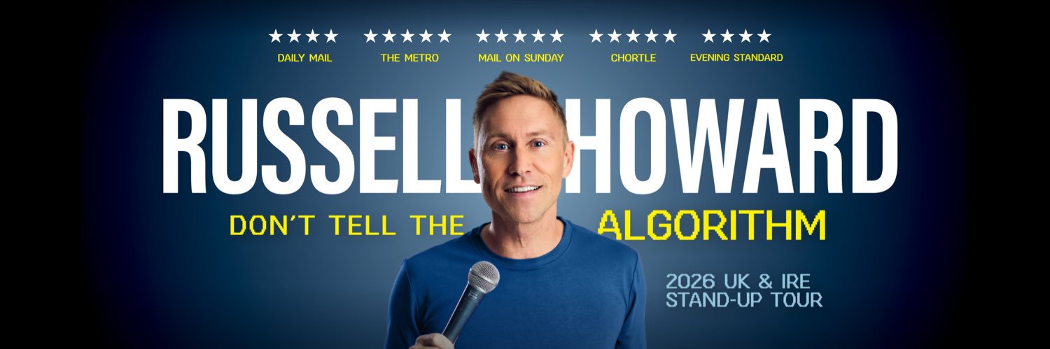 Russell Howard's banner