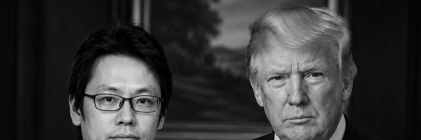 トランプ Stand For Trump's banner