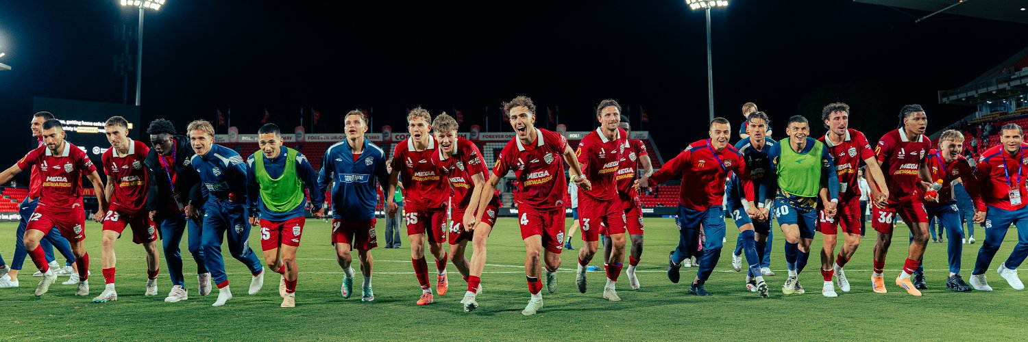 Adelaide United's banner