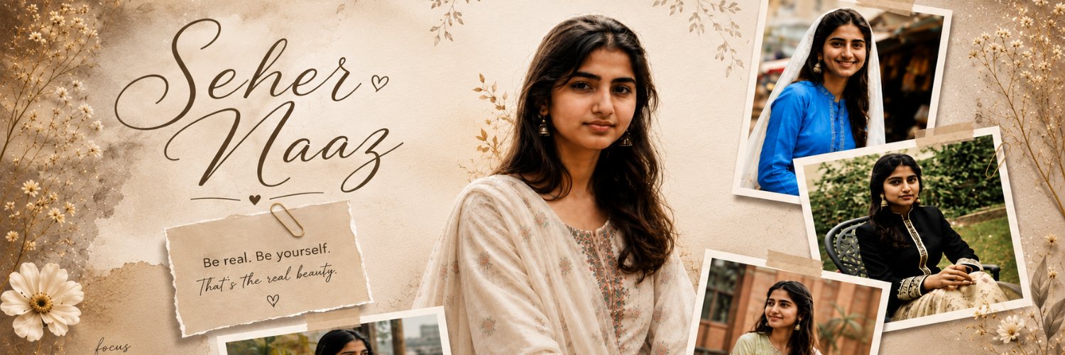 🥀Seher Naaz 🌺सेहर नाज़ 🌺 سحر ناز🥀's banner