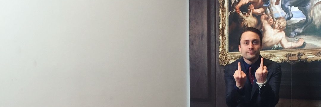 no context kieran culkin's banner