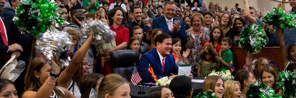 Doug Ducey's banner