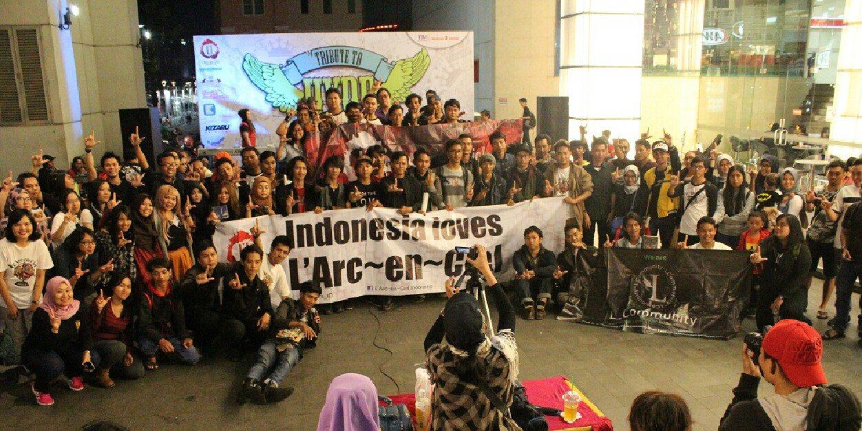 L'Arc~en~Ciel Indonesia's banner