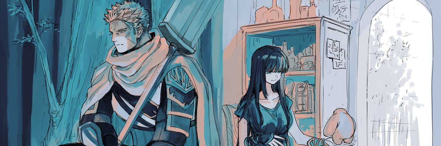 『魔女と傭兵』コミック公式's banner