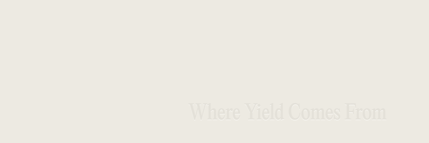Where Yield Comes From's banner