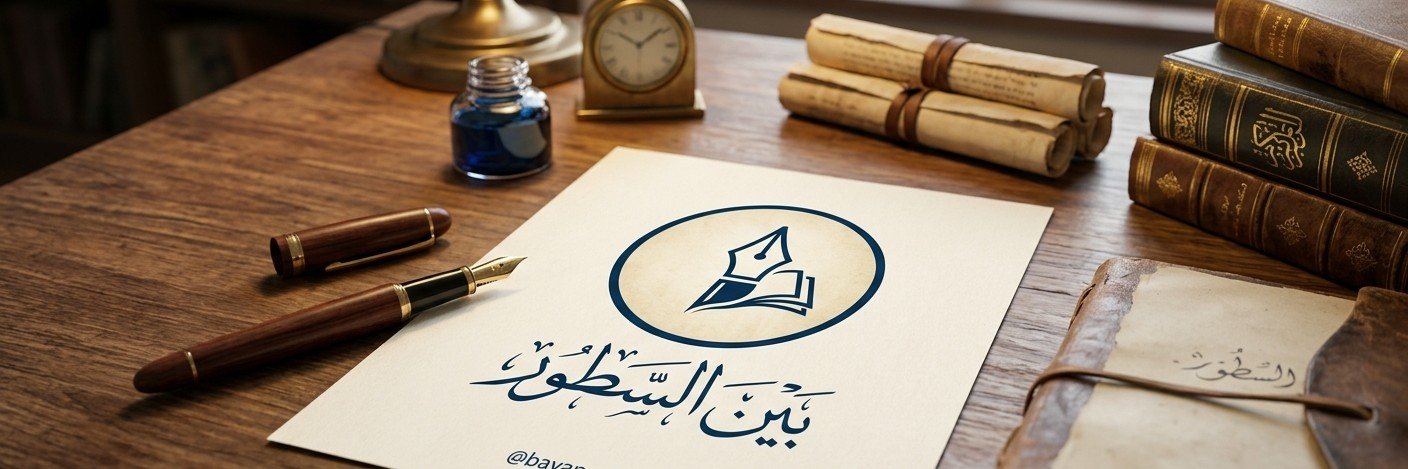 بين السطور's banner