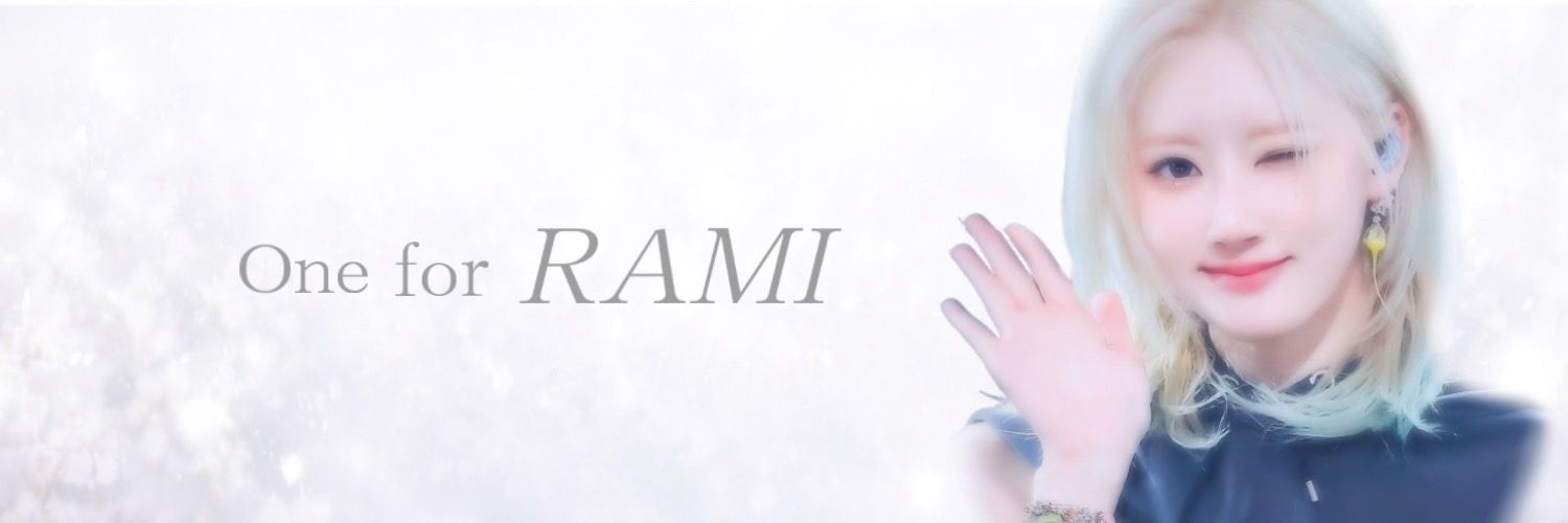 One for RAMI's banner