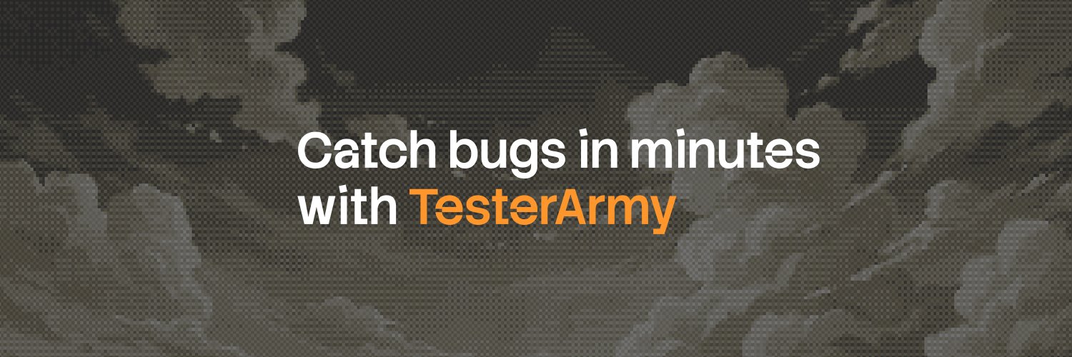 TesterArmy (YC P26)'s banner