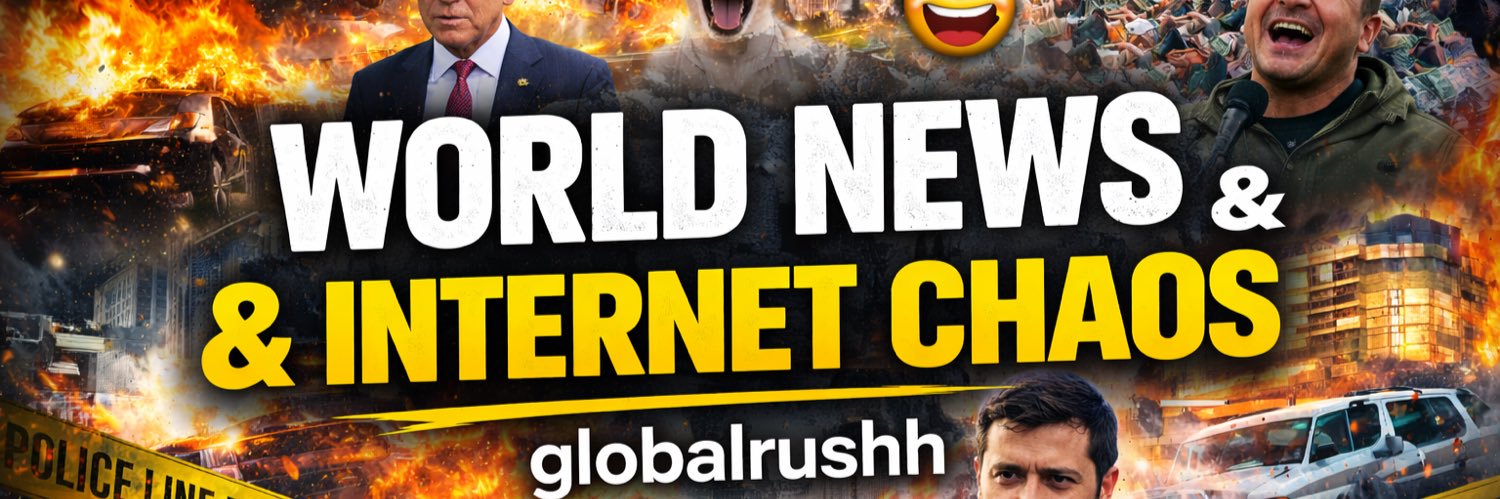 Global rush's banner
