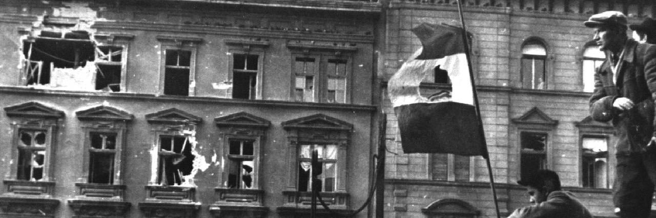 Budapest 1956's banner