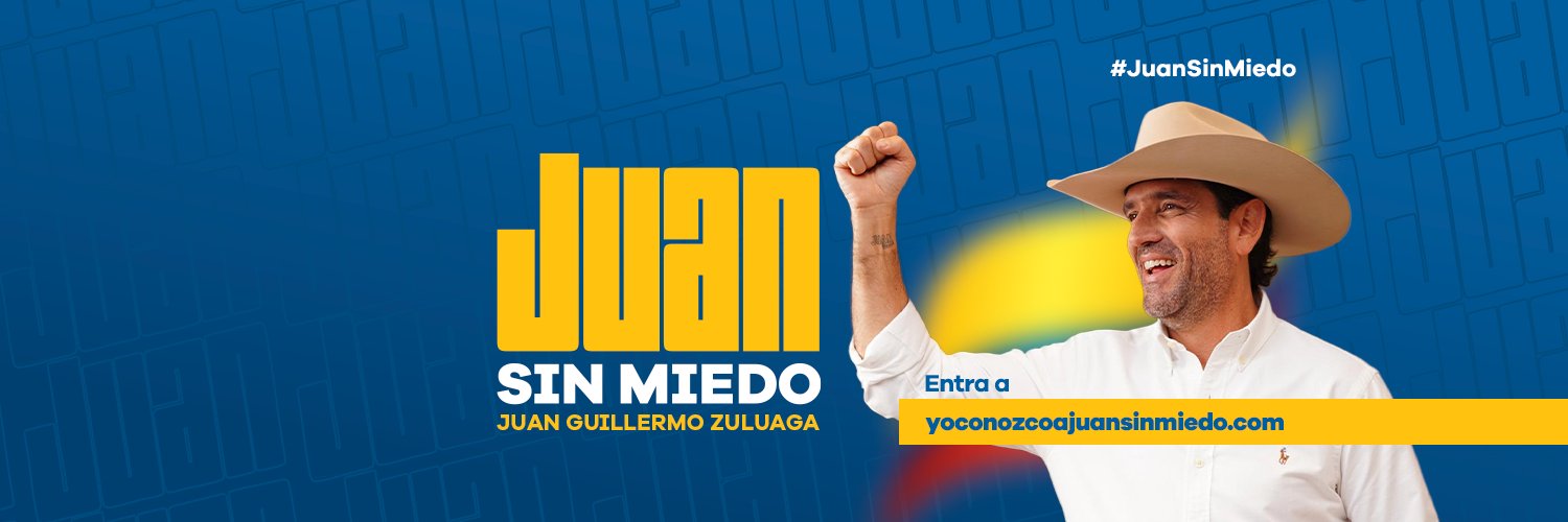 Juan Guillermo Zuluaga's banner