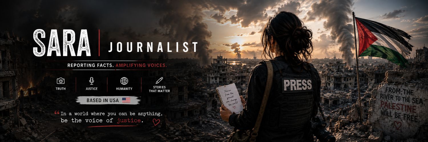 Sara | Journalist's banner