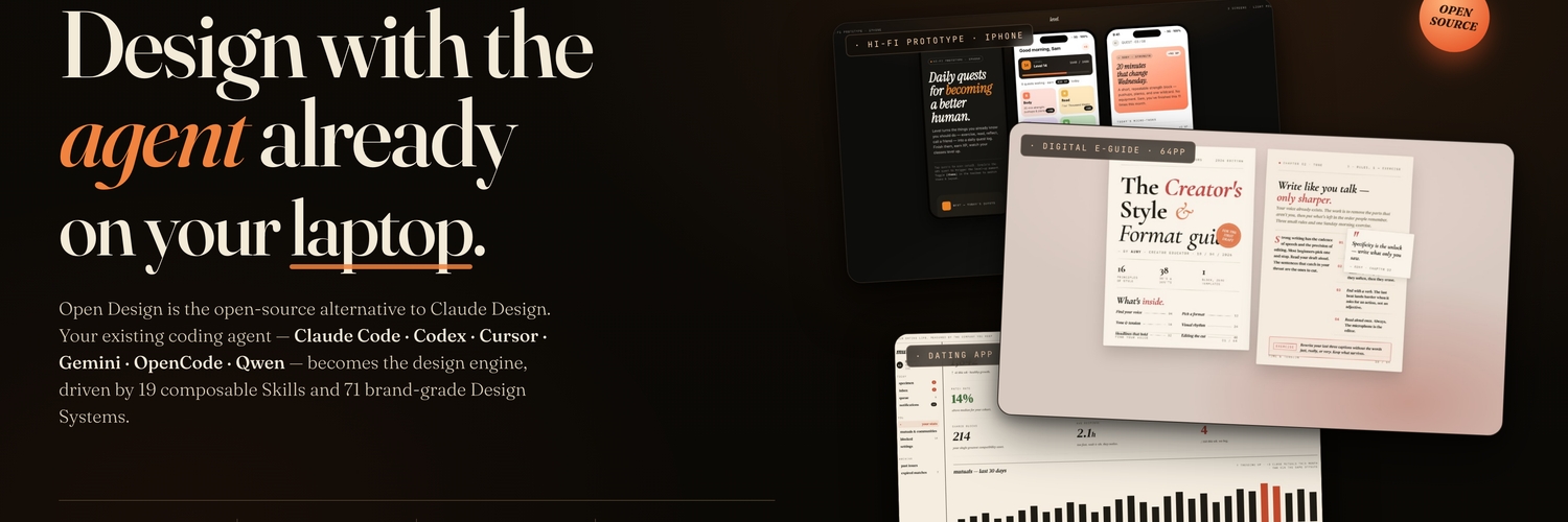 Open Design's banner