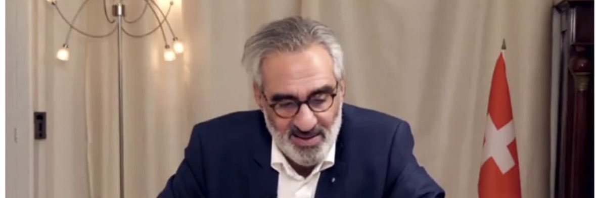 Pascal Najadi's banner