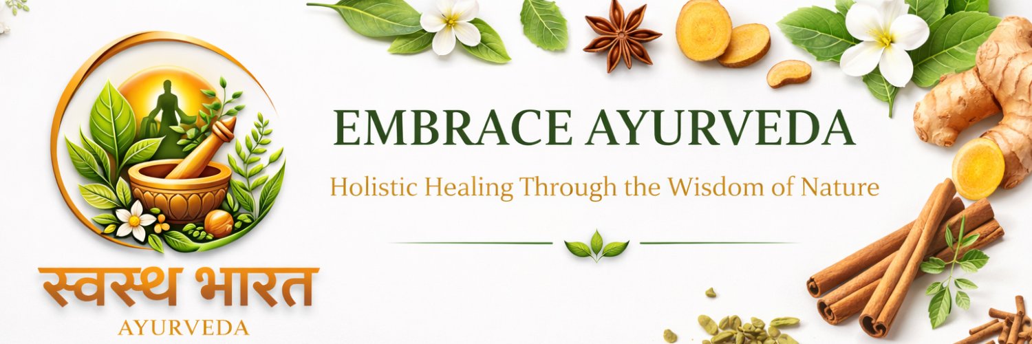 स्वस्थ भारत | Ayurveda's banner