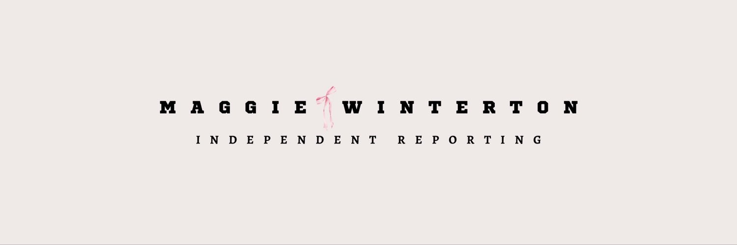 Maggie Winterton's banner