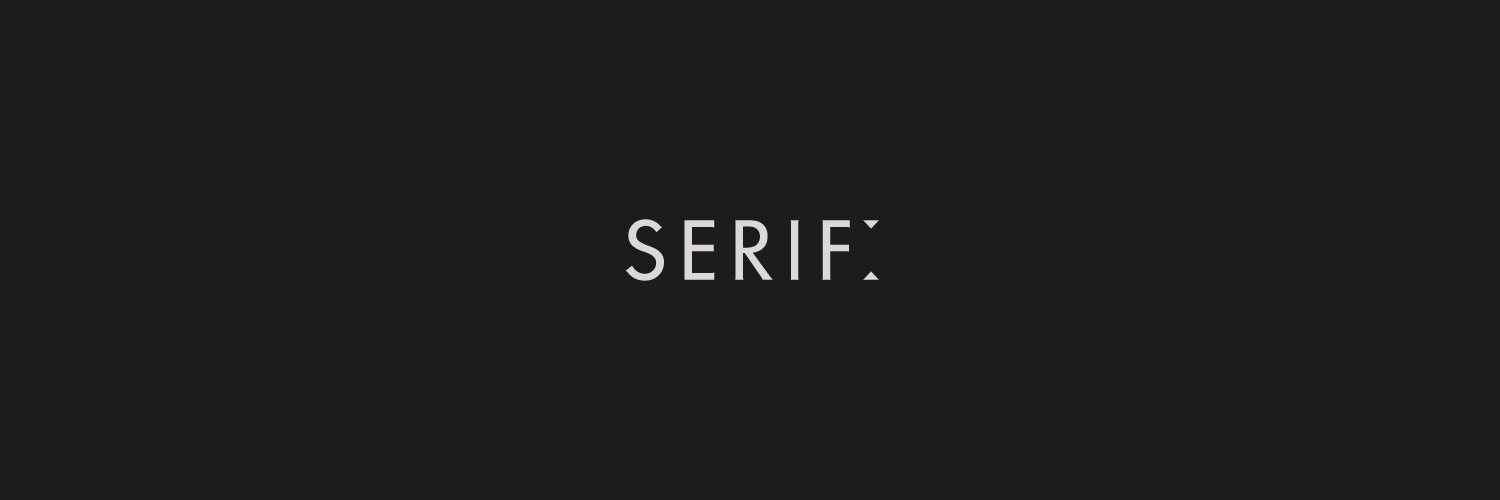 Serif's banner