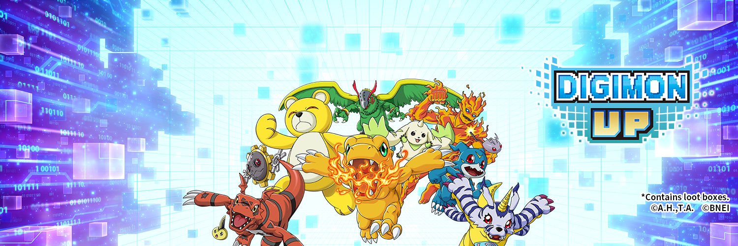DIGIMON UP's banner