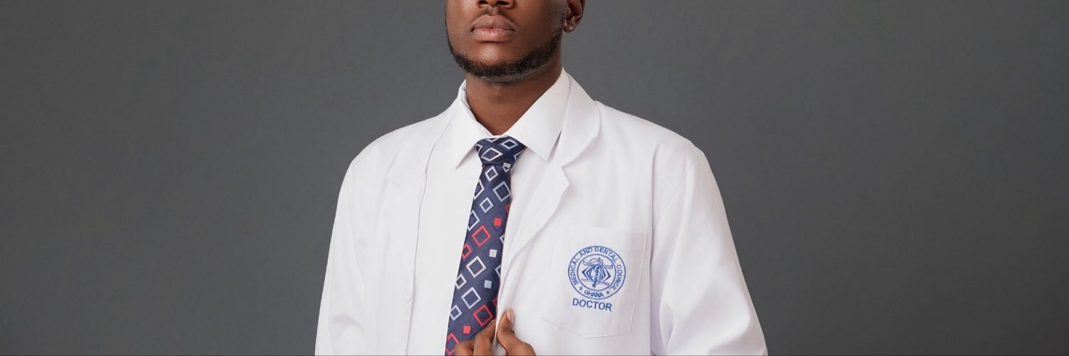 Dr Desmond Laryea's banner