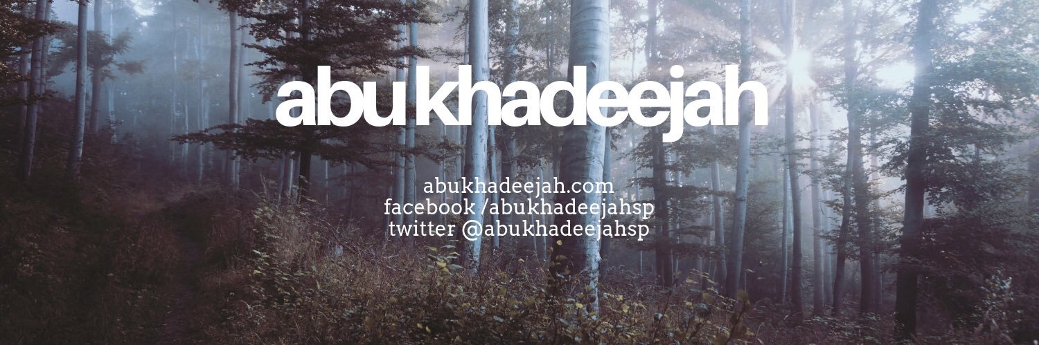 Abu Khadeejah SP's banner