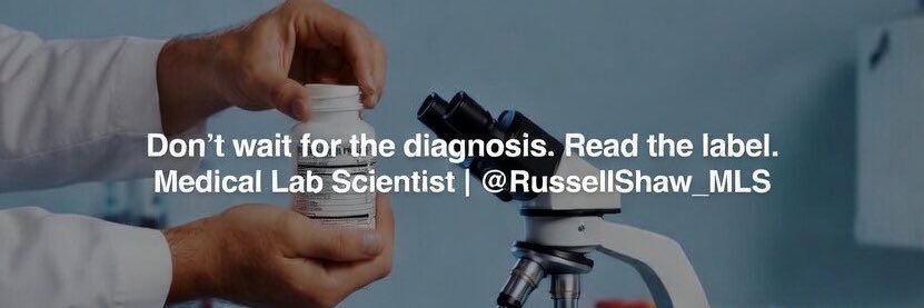 Russ Shaw MLS - Lab Scientist's banner