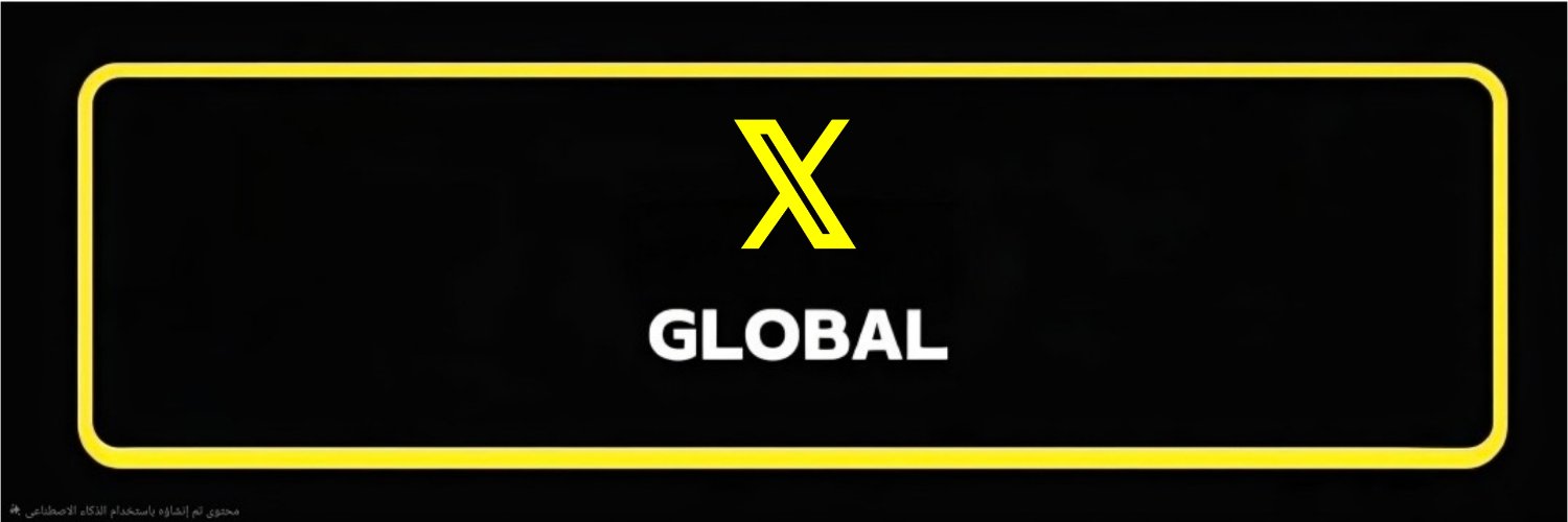 X Global's banner