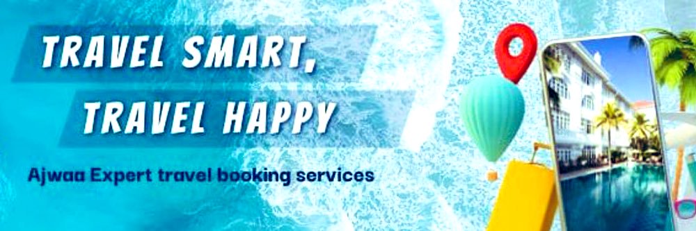 أجواء للسياحة والسفر | Ajwaa Travel's banner