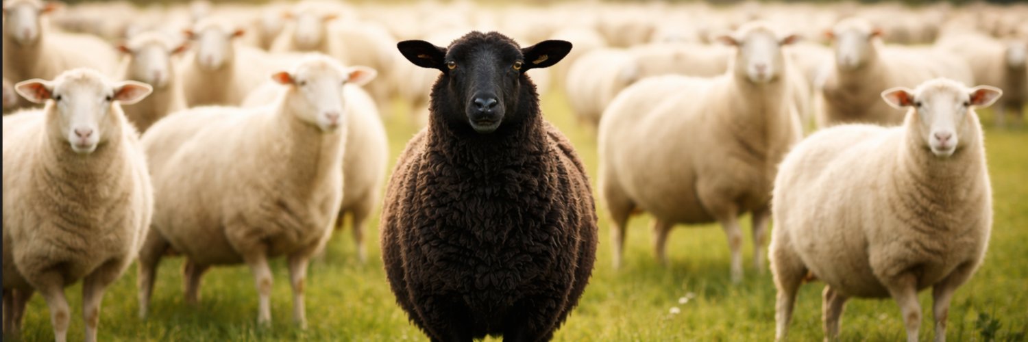 THE BLACK SHEEP's banner