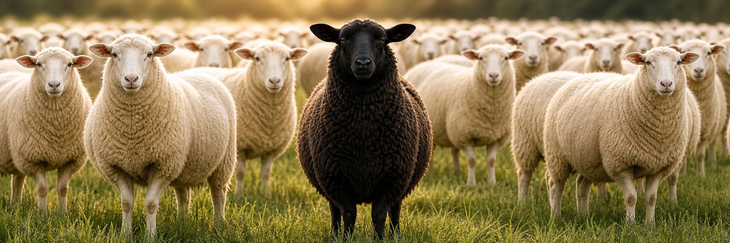 THE BLACK SHEEP's banner