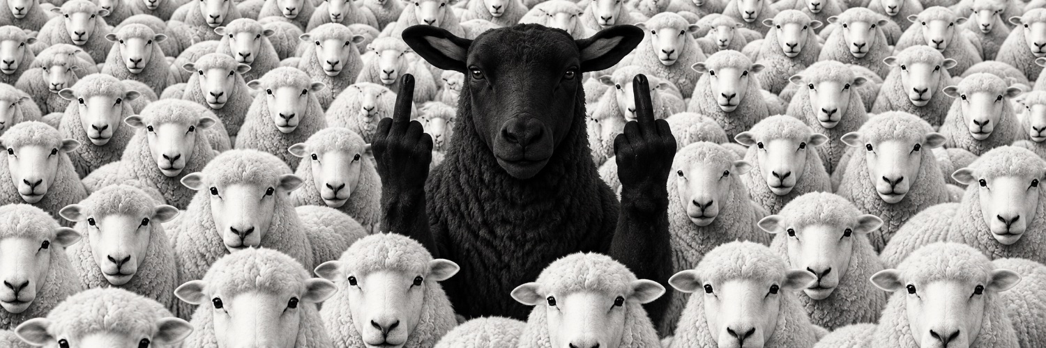 THE BLACK SHEEP's banner