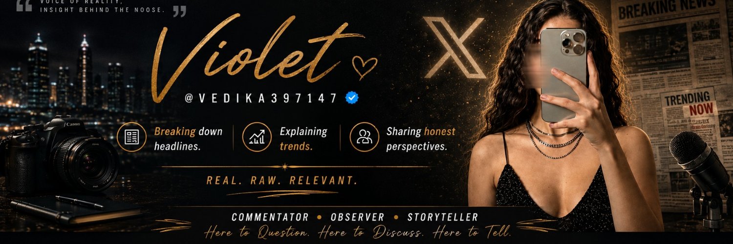 Violet's banner