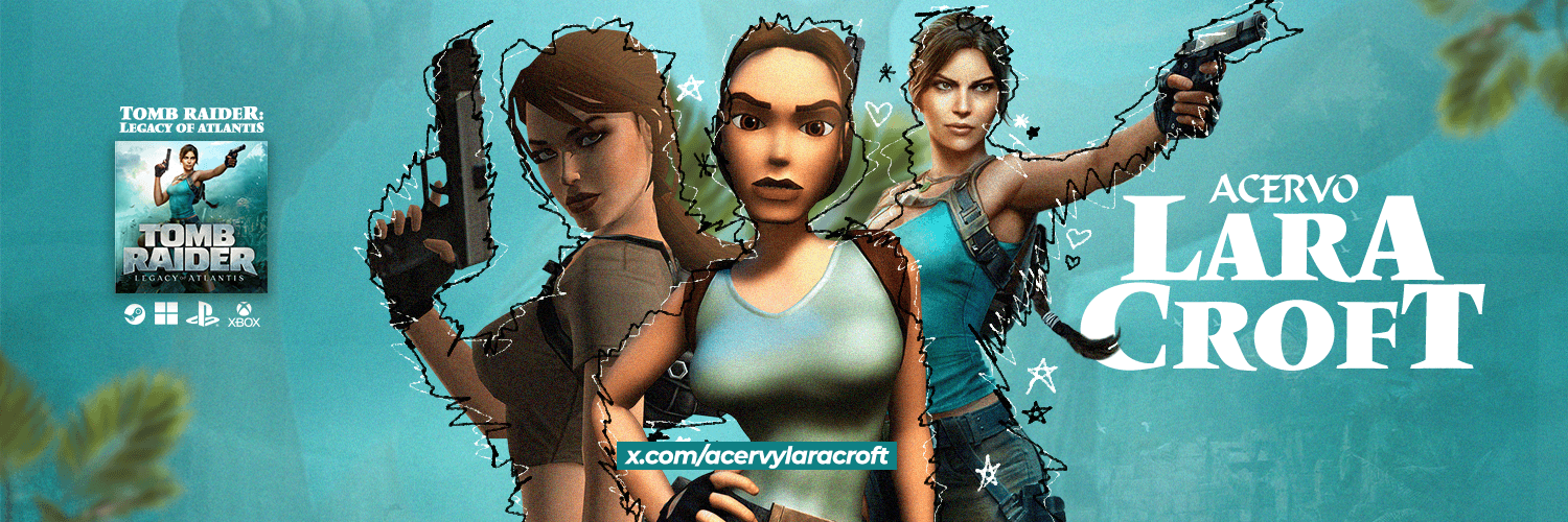 acervo lara croft's banner
