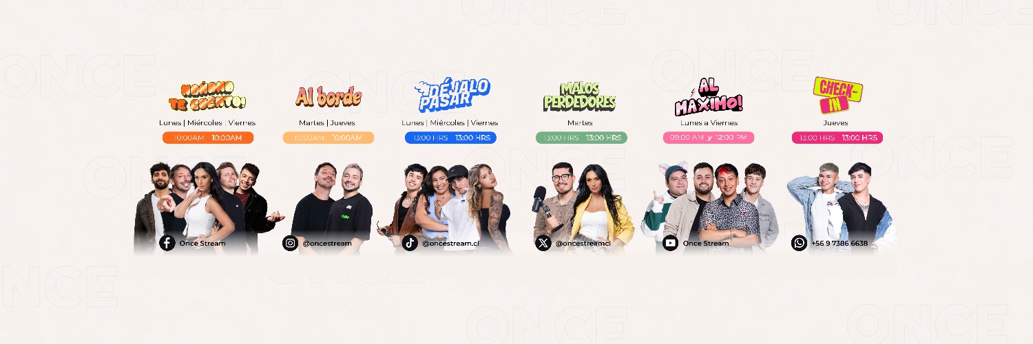 Once Stream's banner
