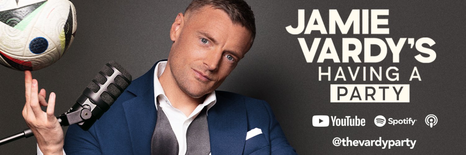The Vardy Party's banner
