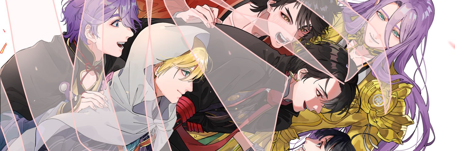 ①'s banner