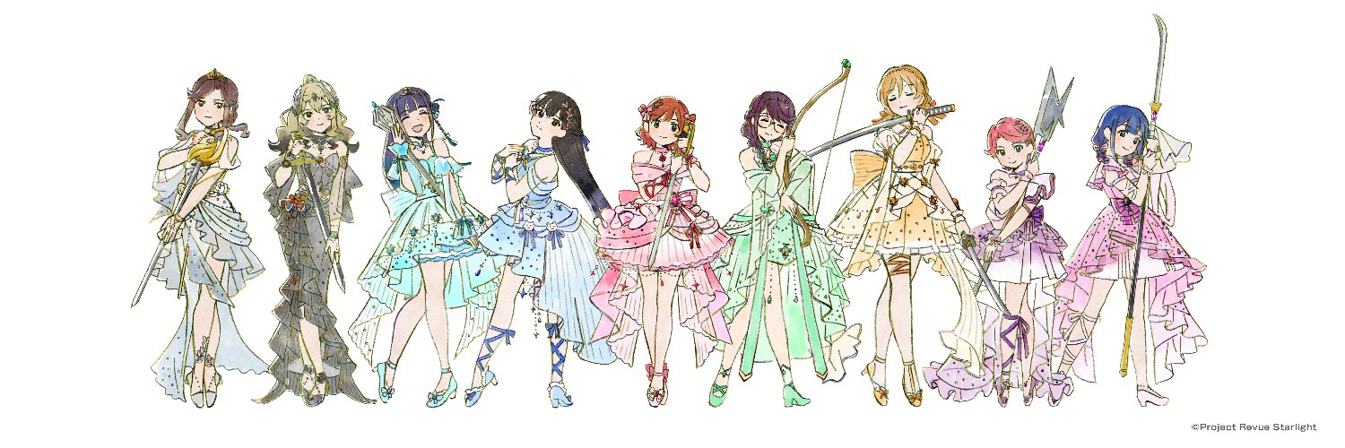 少女☆歌劇 レヴュースタァライト 9th Anniversary EXHIBITION's banner