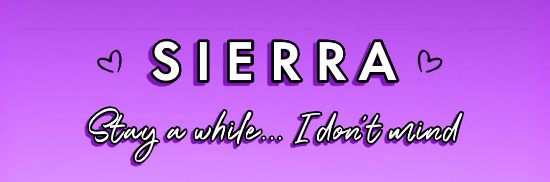 S I E R R A's banner