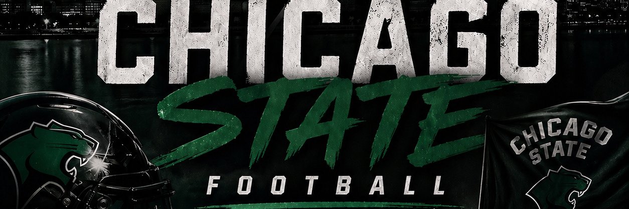 Chicago State Football's banner