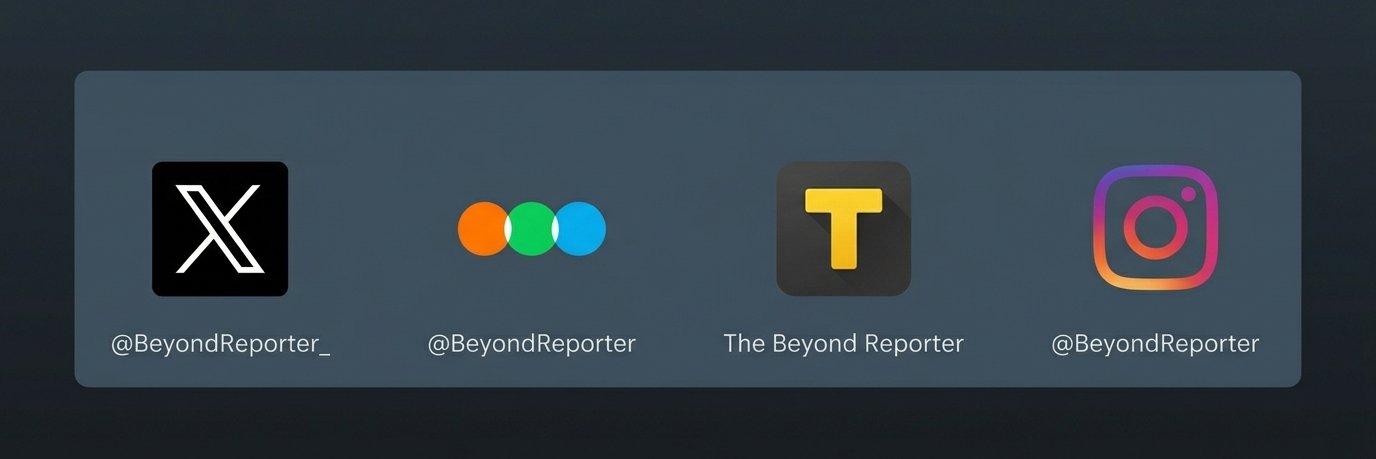 The Beyond Reporter's banner