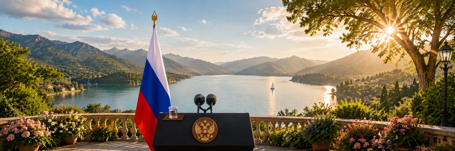 Russia 24's banner