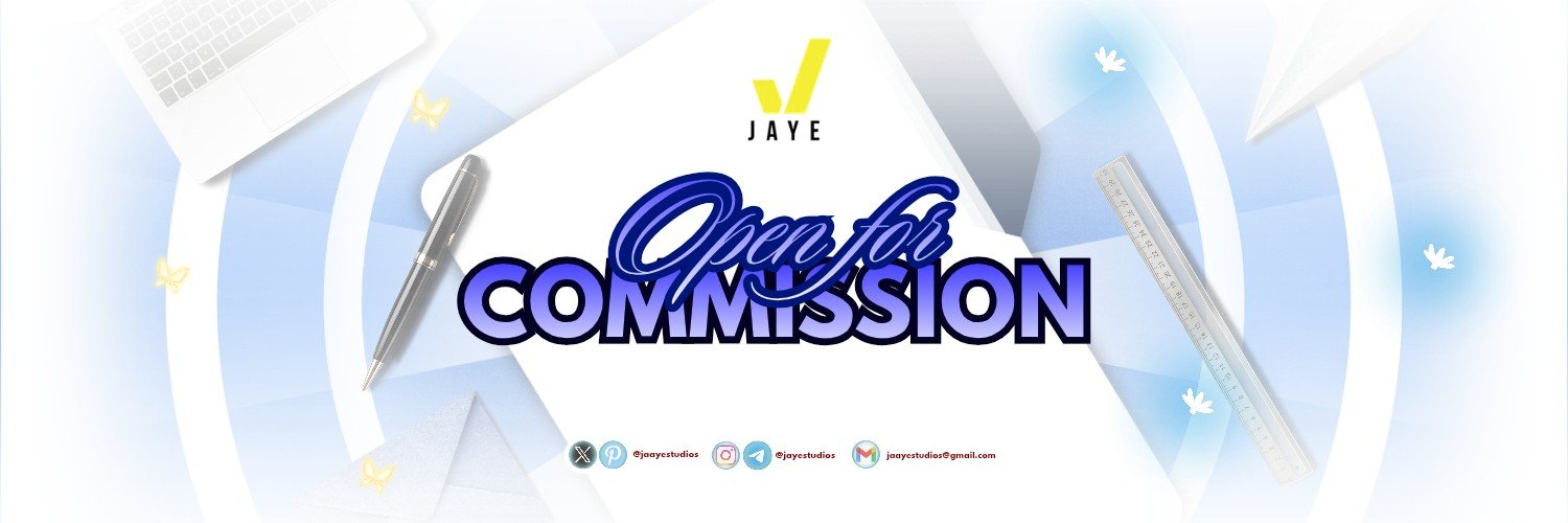 JAYE STUDIOS 🪾 graphics and acads comms's banner