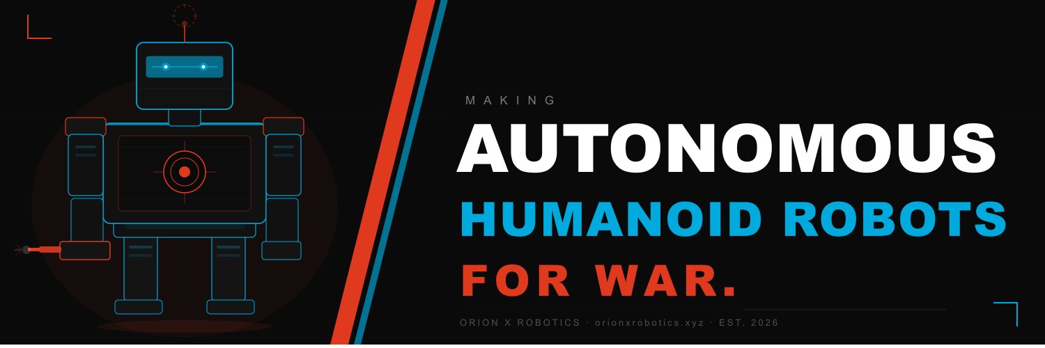 OrionX Robotics's banner
