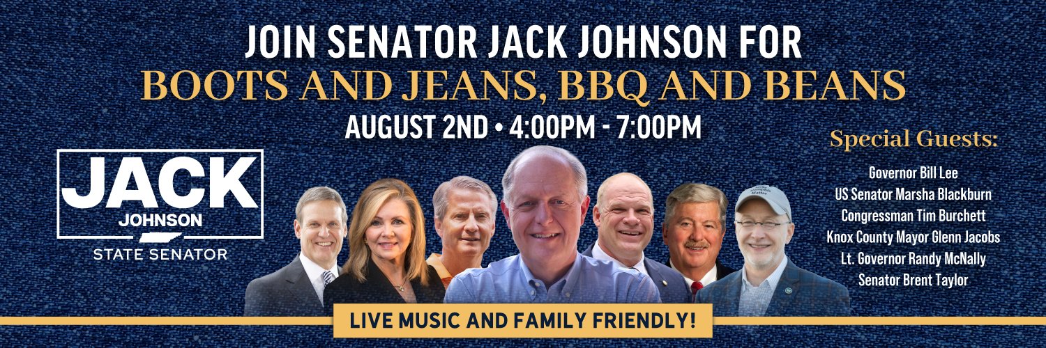 Jack Johnson's banner