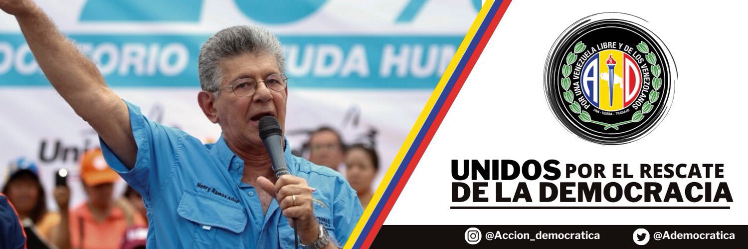 Henry Ramos Allup's banner