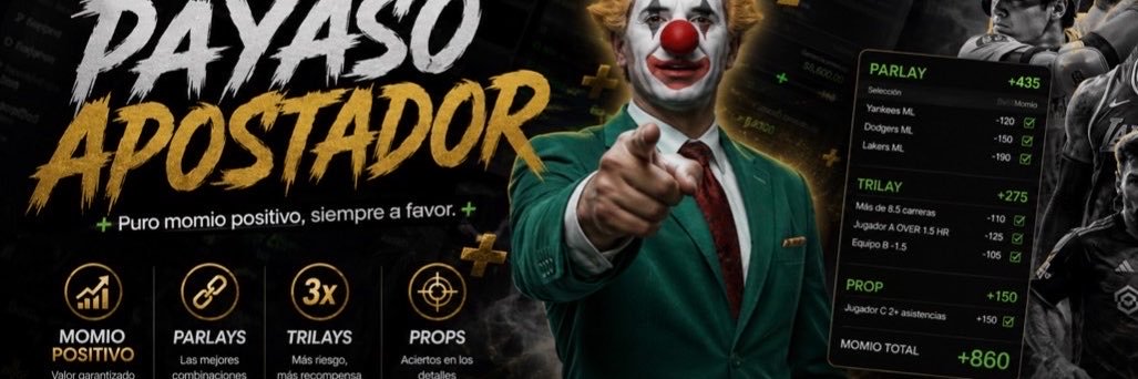 Payaso apostador's banner