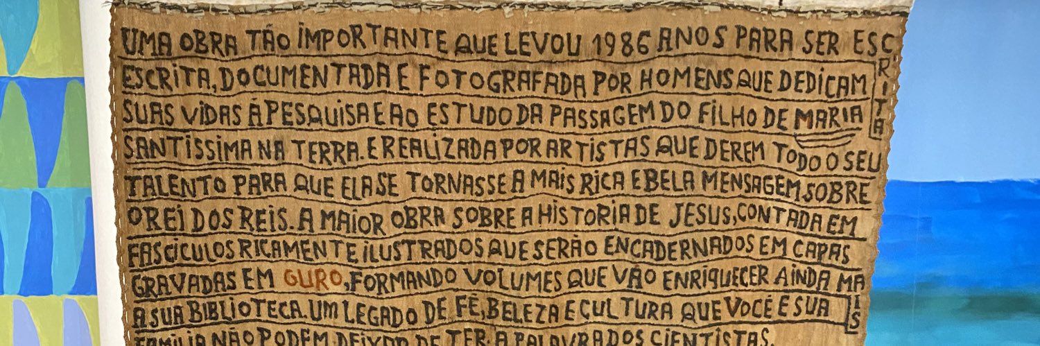 Petra Costa's banner
