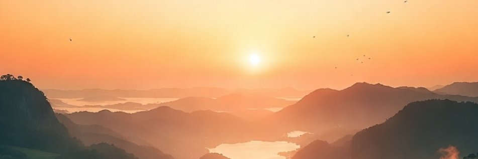 Looking to The Sun's banner